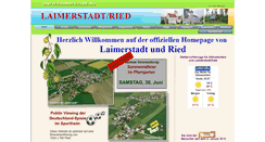 Desktop Screenshot of laimerstadt.de
