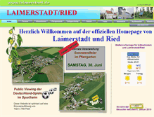 Tablet Screenshot of laimerstadt.de